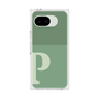 プレミアムスクエアケース［ オリジナル - initial two tone - P green ］