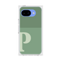 プレミアムスクエアケース［ オリジナル - initial two tone - P green ］