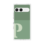 プレミアムスクエアケース［ オリジナル - initial two tone - P green ］