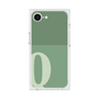 プレミアムスクエアケース［ オリジナル - initial two tone - Q green ］