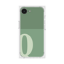 プレミアムスクエアケース［ オリジナル - initial two tone - Q green ］