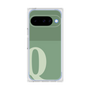 プレミアムスクエアケース［ オリジナル - initial two tone - Q green ］