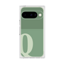 プレミアムスクエアケース［ オリジナル - initial two tone - Q green ］