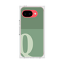 プレミアムスクエアケース［ オリジナル - initial two tone - Q green ］