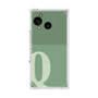 プレミアムスクエアケース［ オリジナル - initial two tone - Q green ］