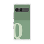 プレミアムスクエアケース［ オリジナル - initial two tone - Q green ］