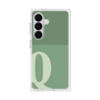 プレミアムスクエアケース［ オリジナル - initial two tone - Q green ］