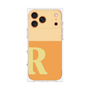 プレミアムスクエアケース［ オリジナル - initial two tone - R orange ］
