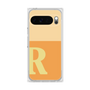 プレミアムスクエアケース［ オリジナル - initial two tone - R orange ］