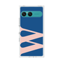 プレミアムスクエアケース［ オリジナル - initial color - W navy ］