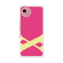 プレミアムスクエアケース［ オリジナル - initial color - X pink ］