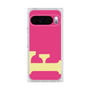 プレミアムスクエアケース［ オリジナル - initial color - F pink ］