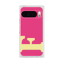 プレミアムスクエアケース［ オリジナル - initial color - F pink ］