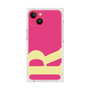 プレミアムスクエアケース［ オリジナル - initial color - R pink ］