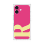 プレミアムスクエアケース［ オリジナル - initial color - R pink ］