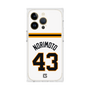 プレミアムスクエアケース［ 読売ジャイアンツ - #43 NORIMOTO - ホーム ］
