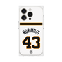プレミアムスクエアケース［ 読売ジャイアンツ - #43 NORIMOTO - ホーム ］