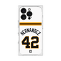プレミアムスクエアケース［ 読売ジャイアンツ - #42 HERNANDEZ - ホーム ］