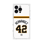プレミアムスクエアケース［ 読売ジャイアンツ - #42 HERNANDEZ - ホーム ］