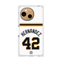 プレミアムスクエアケース［ 読売ジャイアンツ - #42 HERNANDEZ - ホーム ］
