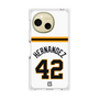 プレミアムスクエアケース［ 読売ジャイアンツ - #42 HERNANDEZ - ホーム ］