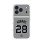 プレミアムスクエアケース［ 読売ジャイアンツ - #28 HOWARD - ビジター ］