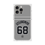 プレミアムスクエアケース［ 読売ジャイアンツ - #68 UTSUNOMIYA - ビジター ］