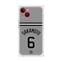 プレミアムスクエアケース［ 読売ジャイアンツ - #6 SAKAMOTO - ビジター ］