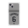 プレミアムスクエアケース［ 読売ジャイアンツ - #6 SAKAMOTO - ビジター ］