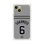 プレミアムスクエアケース［ 読売ジャイアンツ - #6 SAKAMOTO - ビジター ］