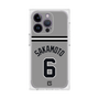 プレミアムスクエアケース［ 読売ジャイアンツ - #6 SAKAMOTO - ビジター ］