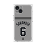 プレミアムスクエアケース［ 読売ジャイアンツ - #6 SAKAMOTO - ビジター ］
