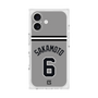 プレミアムスクエアケース［ 読売ジャイアンツ - #6 SAKAMOTO - ビジター ］