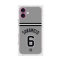 プレミアムスクエアケース［ 読売ジャイアンツ - #6 SAKAMOTO - ビジター ］