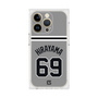 プレミアムスクエアケース［ 読売ジャイアンツ - #69 HIRAYAMA - ビジター ］