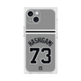 プレミアムスクエアケース［ 読売ジャイアンツ - #73 HASHIGAMI - ビジター ］