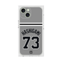 プレミアムスクエアケース［ 読売ジャイアンツ - #73 HASHIGAMI - ビジター ］