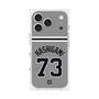 プレミアムスクエアケース［ 読売ジャイアンツ - #73 HASHIGAMI - ビジター ］