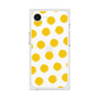 プレミアムスクエアケース［ オリジナル - 推し色水玉 - イエロー ］