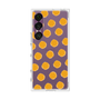 プレミアムスクエアケース［ オリジナル - 推し色水玉 - オレンジ ］