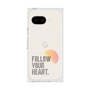 プレミアムスクエアケース［ オリジナル - ドットオーバーレイ - FOLLOW YOUR HEART/A ］
