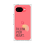 プレミアムスクエアケース［ オリジナル - ドットオーバーレイ - FOLLOW YOUR HEART/A ］