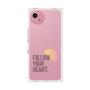 プレミアムスクエアケース［ オリジナル - ドットオーバーレイ - FOLLOW YOUR HEART/A ］