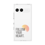 プレミアムスクエアケース［ オリジナル - ドットオーバーレイ - FOLLOW YOUR HEART/A ］