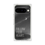 プレミアムスクエアケース［ オリジナル - ドットオーバーレイ - FOLLOW YOUR HEART/B ］