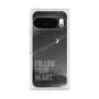 プレミアムスクエアケース［ オリジナル - ドットオーバーレイ - FOLLOW YOUR HEART/B ］