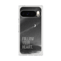 プレミアムスクエアケース［ オリジナル - ドットオーバーレイ - FOLLOW YOUR HEART/B ］