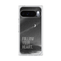 プレミアムスクエアケース［ オリジナル - ドットオーバーレイ - FOLLOW YOUR HEART/B ］