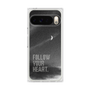プレミアムスクエアケース［ オリジナル - ドットオーバーレイ - FOLLOW YOUR HEART/B ］