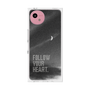 プレミアムスクエアケース［ オリジナル - ドットオーバーレイ - FOLLOW YOUR HEART/B ］